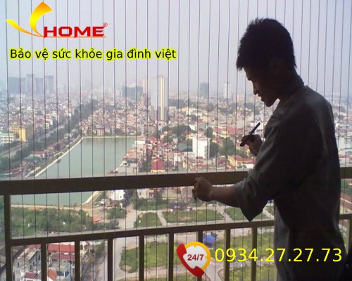 Lưới ban công chung cư huyện Trà Ôn giá sỉ