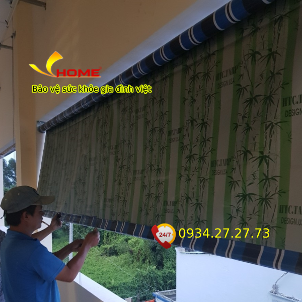 Bạt cuốn di động v-h