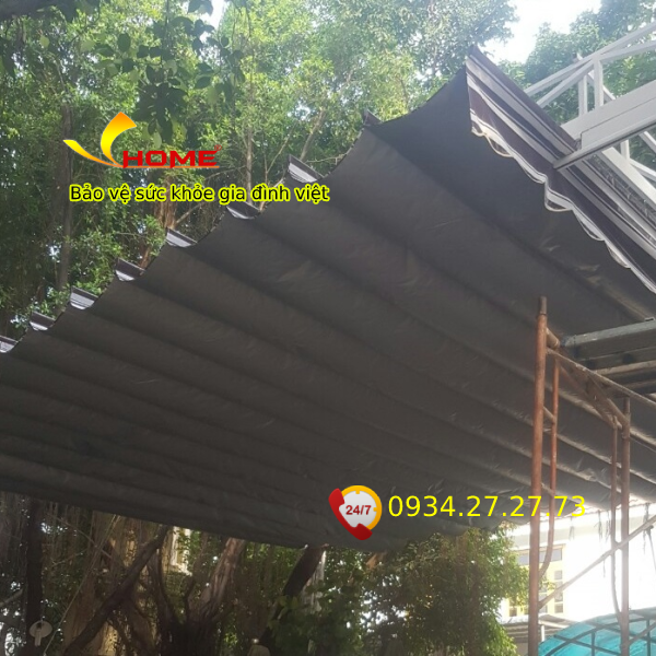 Bạt xếp di động v-h