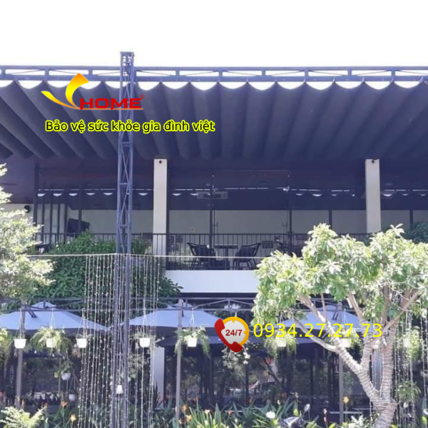 Bạt xếp di động v-h