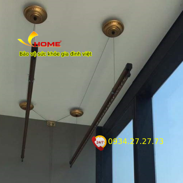 Giàn phơi gắn trần vh-05