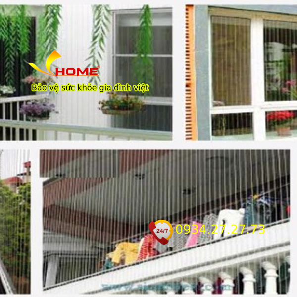 Lưới ban công biệt thự huyện Vũng Liêm giá sỉ