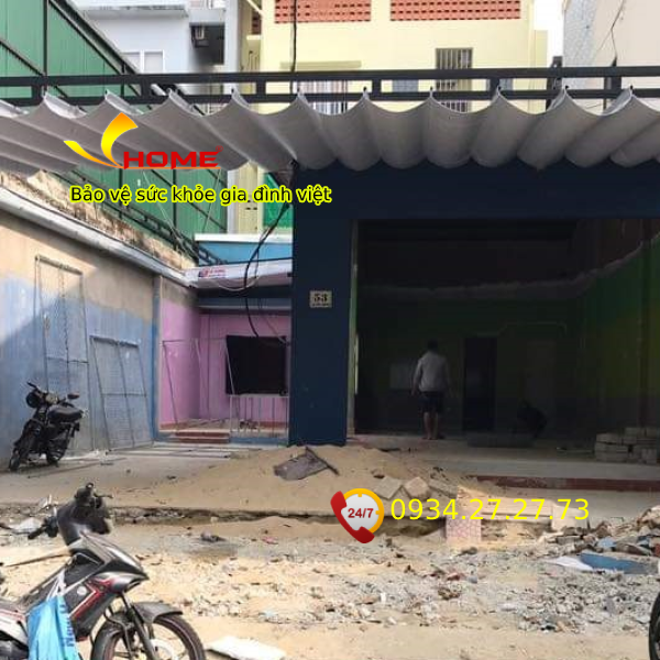 Bạt xếp di động v-h